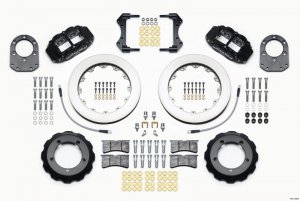 Ford Bronco Classic Brake Kit - Front - Wilwood - Narrow Superlite 4R - `66-`75