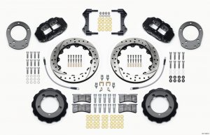 Ford Bronco Classic Brake Kit - Front - Wilwood - Narrow Superlite 4R Drilled - `76-`77