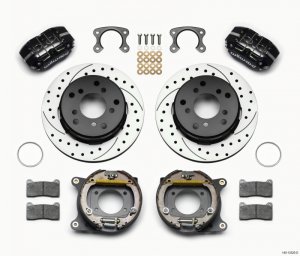Ford Bronco Classic Brake Kit - Rear - Wilwood - Drilled - `65-`75