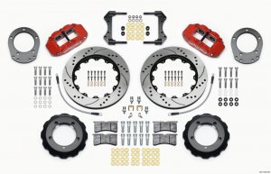 Ford Bronco Classic Brake Kit - Front - Wilwood - Superlite - Red - `76-`77