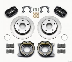 Ford Bronco Classic Brake Kit - Rear - Wilwood - Dynapro Lug Mount - `76-`77