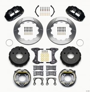 Ford Bronco Classic Superlite Brake Kit - Rear - Wilwood - Narrow Superlite 4R - `76-`77