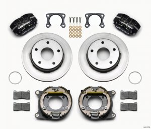 Ford Bronco Classic Brake Kit - Rear - Wilwood - Dynapro - `65-`77