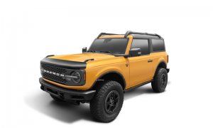 Ford Bronco Trail Armor Fender Delete Kit - Front + Rear - Bushwacker - Textured Finish - Black - `21-`23