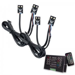 Ford Bronco Sport Headlight DRL + Halo Upgrade Kit - ORACLE Lighting - ColorSHIFT - RGB+W - 2021