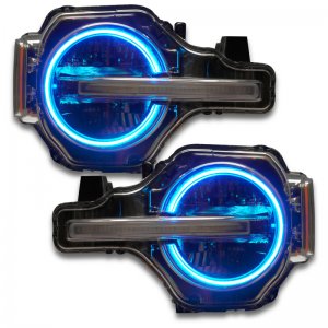 Ford Bronco Headlight Halo Kit - ORACLE Lighting - ColorSHIFT w/ BC1 Controller - `21-`23