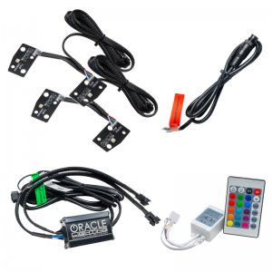 Ford Bronco Headlight Kit - ORACLE Lighting - DRL Upgrade w/ Halo - ColorSHIFT - 2021