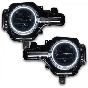 Ford Bronco Headlight LED Halo Kit - ORACLE Lighting - White - `21-`22