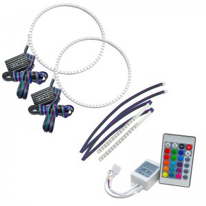 Ford Bronco Headlight Halo Kit w/DRL Bar - Front - ORACLE Lighting - ColorSHIFT(tm) - ColorSHIFT - `21-`22