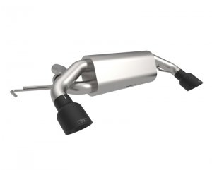 Ford Bronco Axle-Back Exhaust - Rear - Kooks Headers - Street Series - Black - 2.3L I4/2.7L V6 - `21-`22