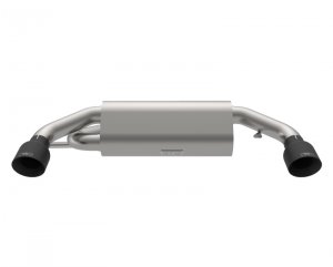 Ford Bronco Axle-Back Exhaust - Rear - Kooks Headers - Street Series - Black - 2.3L I4/2.7L V6 - `21-`22