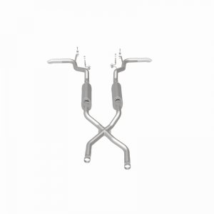 Ford Bronco Classic Catback Exhaust - Rear - Magnaflow - Street Series - Polished - 4.7L - `66-`67