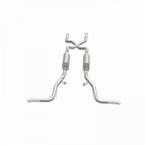 Ford Bronco Classic Catback Exhaust - Rear - Magnaflow - Street Series - Polished - 4.7L - `66-`67