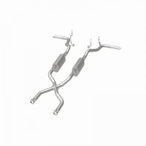 Ford Bronco Classic Catback Exhaust - Rear - Magnaflow - Street Series - Polished - 4.7L - `66-`67