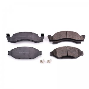 Ford Bronco Classic Brake Pads + Rotors - Front - PowerStop - Z17 Evolution Ceramic - `72-`86