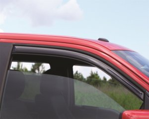 Ford Bronco Classic Ventvisor In-Channel Window Deflectors - Front - AVS - Smoke - `80-`96