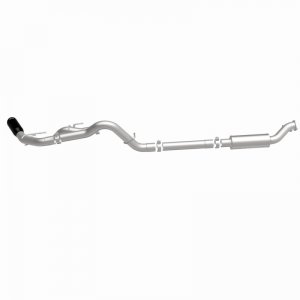 Ford Bronco Cat-Back Exhaust System - Driver Side Rear - Magnaflow - Rock Crawler Series - Black Chrome - 2.7L/2.3L - `21-`24