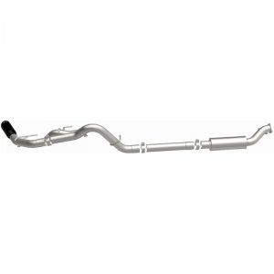 Ford Bronco Cat-Back Exhaust System - Driver Side Rear - Magnaflow - Rock Crawler Series - Black Chrome - 2.7L/2.3L - `21-`24