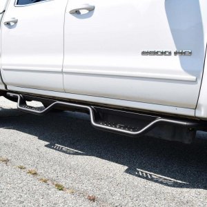 Ford Bronco Nerf Bars - Westin - Outlaw Drop - Textured Black