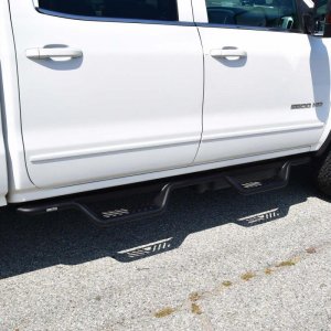 Ford Bronco Nerf Bars - Westin - Outlaw Drop - Textured Black
