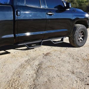 Ford Bronco Nerf Bars - Westin - Outlaw - Textured Black