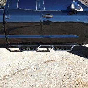 Ford Bronco Nerf Bars - Westin - Outlaw - Textured Black