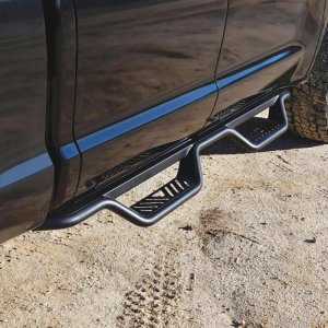 Ford Bronco Nerf Bars - Westin - Outlaw - Textured Black