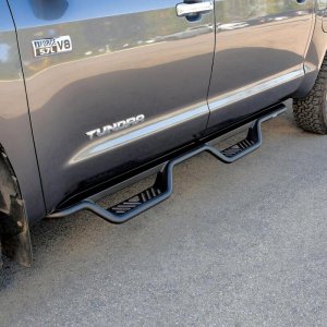 Ford Bronco Nerf Bars - Westin - Outlaw Drop - Black