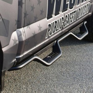 Ford Bronco Nerf Bars - Westin - Outlaw - Textured Black - `20-`22