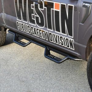 Ford Bronco Nerf Bars - Westin - Outlaw - Textured Black - `20-`22
