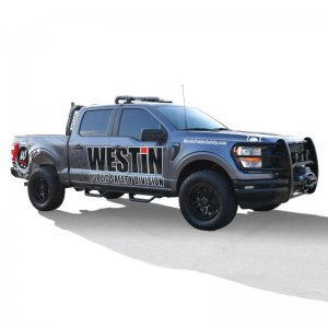 Ford Bronco Nerf Bars - Westin - Outlaw - Textured Black - `20-`22