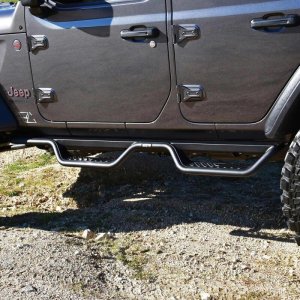 Ford Bronco Nerf Bars - Westin - Outlaw - Textured Black