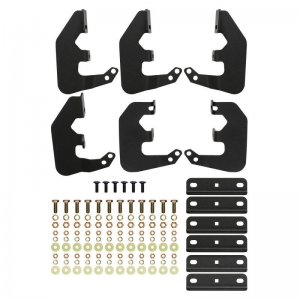 Ford Bronco Nerf Bars - Front + Rear - Westin - Outlaw - Textured Black - 0