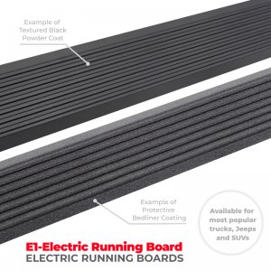 Ford Bronco Running Boards - Go Rhino - VoltStep Electric - Textured Black