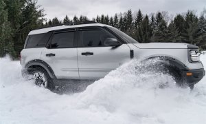 Ford Bronco Sport Pocket Style Fender Flares - Bushwacker - Black Smooth Finish - `21-`22