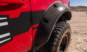 Ford Bronco Pocket Style Fender Flares - Bushwacker - Smooth - Black - `21-`22