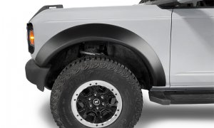 Ford Bronco Fender Flares - Bushwacker - Extend-A-Fender - Black - `21-`22