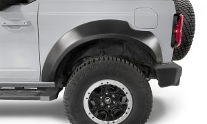 Ford Bronco Fender Flares - Bushwacker - Extend-A-Fender - Black - `21-`22