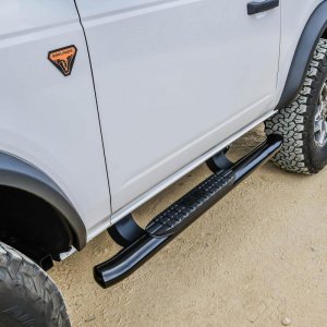 Ford Bronco Nerf Step Bars - Westin - PRO TRAXX 4 - Textured Black - `21-`22