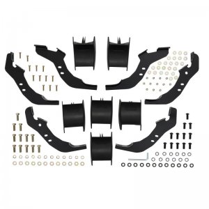 Ford Bronco Nerf Step Bars - Westin - PRO TRAXX 5 Oval - Textured Black - `21-`22