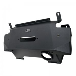 Ford Bronco Hidden Winch Mount - Superwinch - Textured - Black - `21-`24