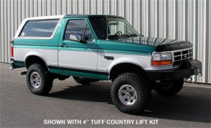 Ford Bronco Classic Lift Kit - Tuff Country - No Shocks - `81-`96