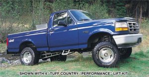 Ford Bronco Classic Lift Kit - Tuff Country - No Shocks - `81-`96