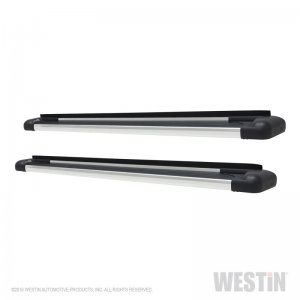 Ford Bronco Running Boards - Westin - SG6 LED - Polished Aluminum - `21-`23