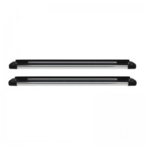 Ford Bronco Running Boards - Westin - SG6 LED - Polished Aluminum - `21-`23