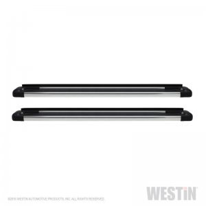 Ford Bronco Running Boards - Westin - SG6 LED - Polished Aluminum - `21-`23
