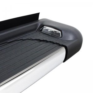 Ford Bronco Running Boards - Westin - SG6 LED - Polished Aluminum - `21-`23