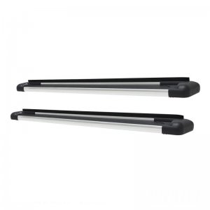 Ford Bronco Running Boards - Westin - SG6 LED - Polished Aluminum - `21-`23
