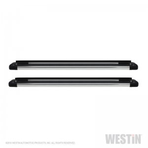 Ford Bronco Running Boards - Westin - SG6 LED - Polished Aluminum - `21-`23