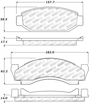 Ford Bronco Sport Brake Pads - StopTech Brakes